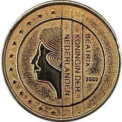 Medal - Euro 1999-2002 Netherlands Specimen