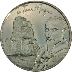 Jeton touristique - Monnaie de Paris - Nîmes - La tour Magne