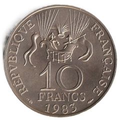 10 francs Conquête de l`Espace Essai