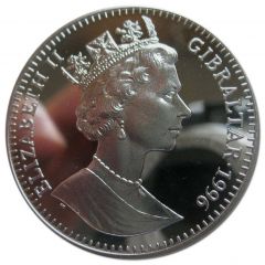 1 Crown - Elizabeth II Charlie Chaplin, Silver Proof