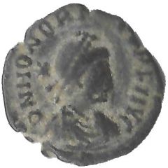 Follis - Honorius GLORIA ROMANORVM, Cyzicus