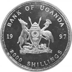2000 Shillings Mother Teresa