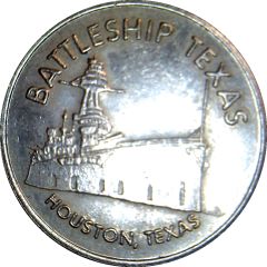 Token - Battleship Texas Houston, Texas