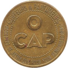 5 Francs - O CAP Coiffeurs - Parfumeurs Paris