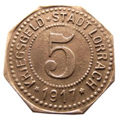 5 Pfennig - Lörrach