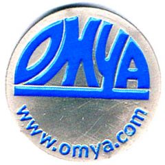 Shopping Cart Token - Omya 1 Euro