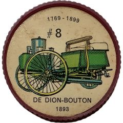 Token - Jell-O #8, De Dion-Bouton