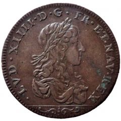 Louis XIV - Jeton, Hoc sydere lilia florent