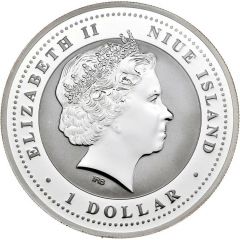 1 Dollar - Elizabeth II Year of the Rat