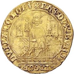 Gold Écu `Klinckaert` - Jacqueline and Philip the Good, Regent