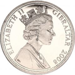 1 Crown - Elizabeth II The English civil war