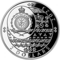 2 Dollars - Charles III Golden Eagle