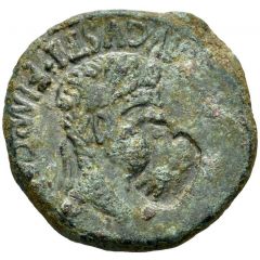 As - Tiberius Countermarked eagle left