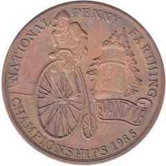 Medal - Evandale National Penny Farthing Championships