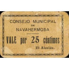 25 Céntimos Navahermosa