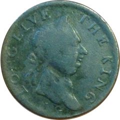 1/2 Penny Long Live The King - North Wales