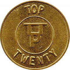 20 Pence - Eurocoin Token Top Twenty