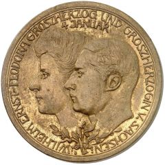 3 Mark - William Ernest Duke`s Marriage - Pattern