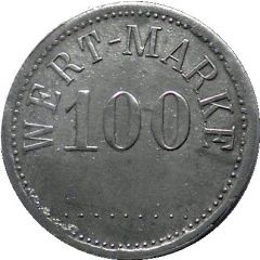 100 Pfennig Wert-Marke