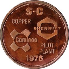 Sherritt Mint Medallion - Sherritt-Cominco Pilot Plant