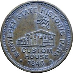 Token - Custom House 1846 Monterey State Historic Park