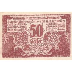 50 Heller Lambach