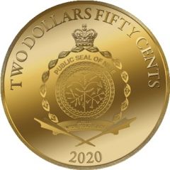 2 Dollars 50 Cents - Elizabeth II Pērkons