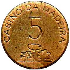 5 Escudos - Casino da Madeira