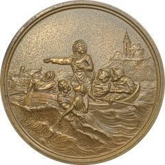 Lifesaving medal - Steamer Metis Restrike