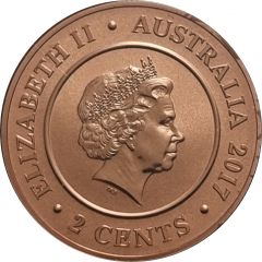 2 Cents - Elizabeth II 4th Portrait - Planetary Coins - Venus