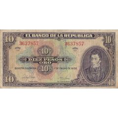 10 Pesos Oro