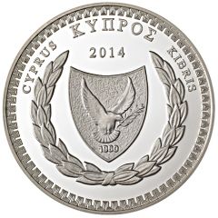5 Euros The poet Costas Montis - silver