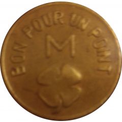 M - bon por un point