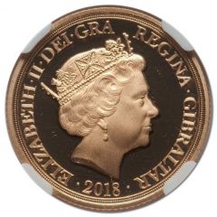 1 Sovereign - Elizabeth II The Legend of Saint George - Town in fear