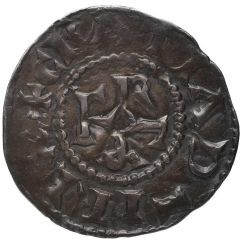 Denier - Charles III Beauvais mint
