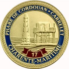 Jeton touristique - Charente Maritime - Phare de Cordouan - Carrelet Fort Boyard