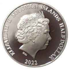 1/2 Dollar - Elizabeth II Wales