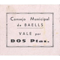2 Pesetas Baélls