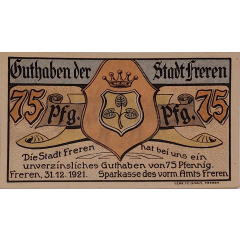 75 Pfennig Freren
