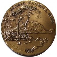 Medal - National Parks Centennial Acadia National Park