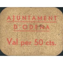 50 Céntimos Òdena