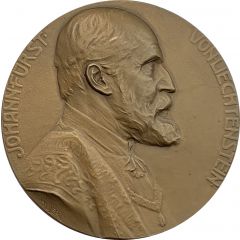 Medal - Johann II promoter of art and science