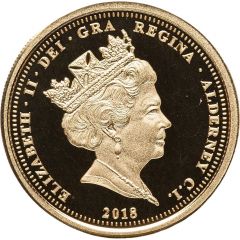 1/2 Sovereign - Elizabeth II 65th Ann. Coronation
