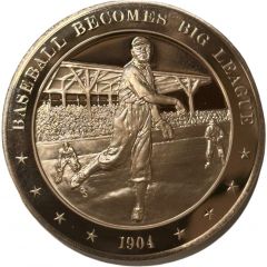 Medal - History of the United States Baseball Becomes Big League
