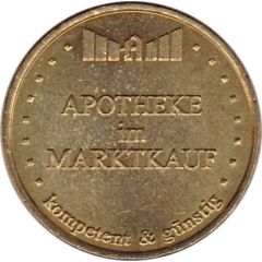 Gold Taler - Apotheke im Marktkauf Schweinfurt