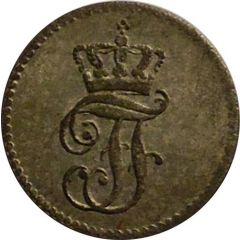 3 Pfenninge - Frederick Francis II