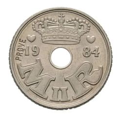 1 Krone - Margrethe II Pattern