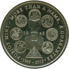 Token - Pobjoy Mint 50th anniversary