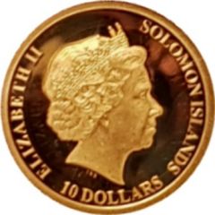 10 Dollars - Elizabeth II Baby Eagle