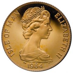 1 Crown - Elizabeth II Ice Dancing, Gold